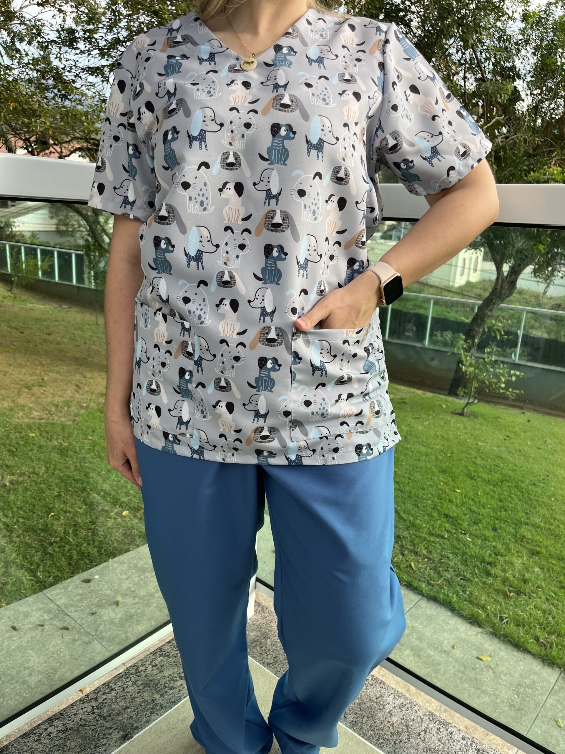 Scrub conjunto - CACHORRINHOS - Image 2