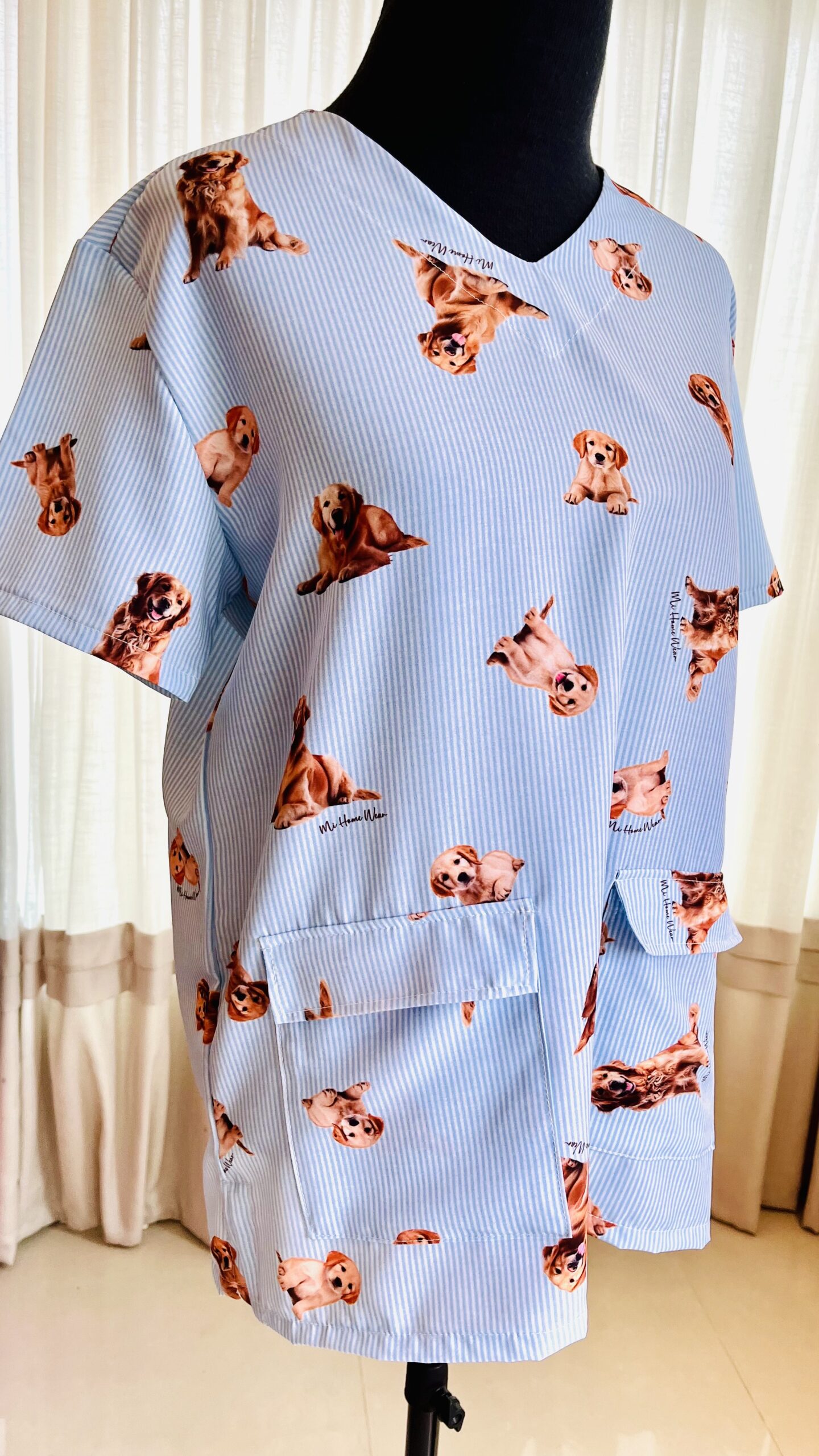 Scrub Estampa Golden UNISSEX - AMOR DE PET - Image 3
